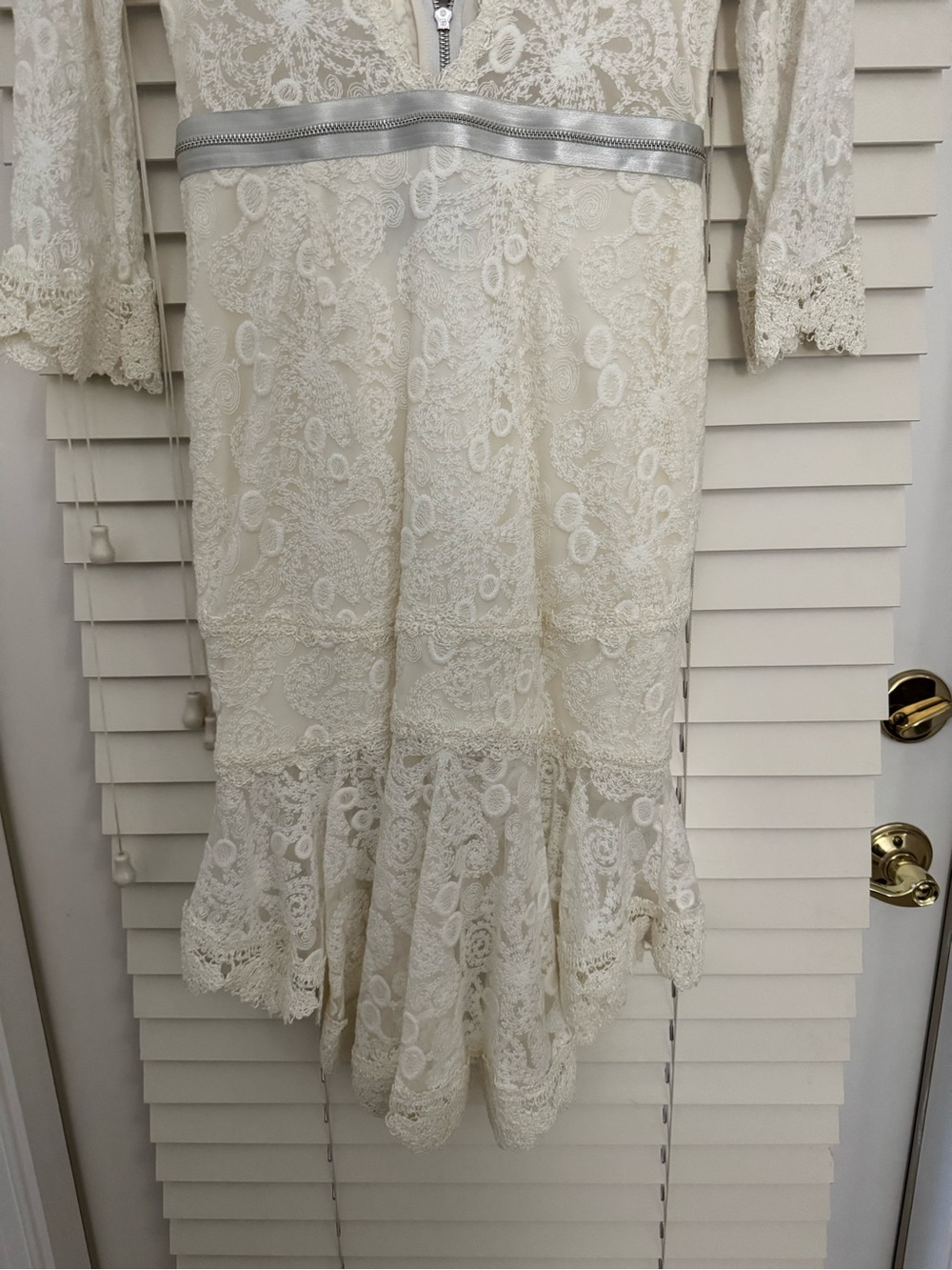 Alexis Parisa Dress White Eden Lace - Picture 11 of 16